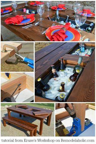 diy cool table large